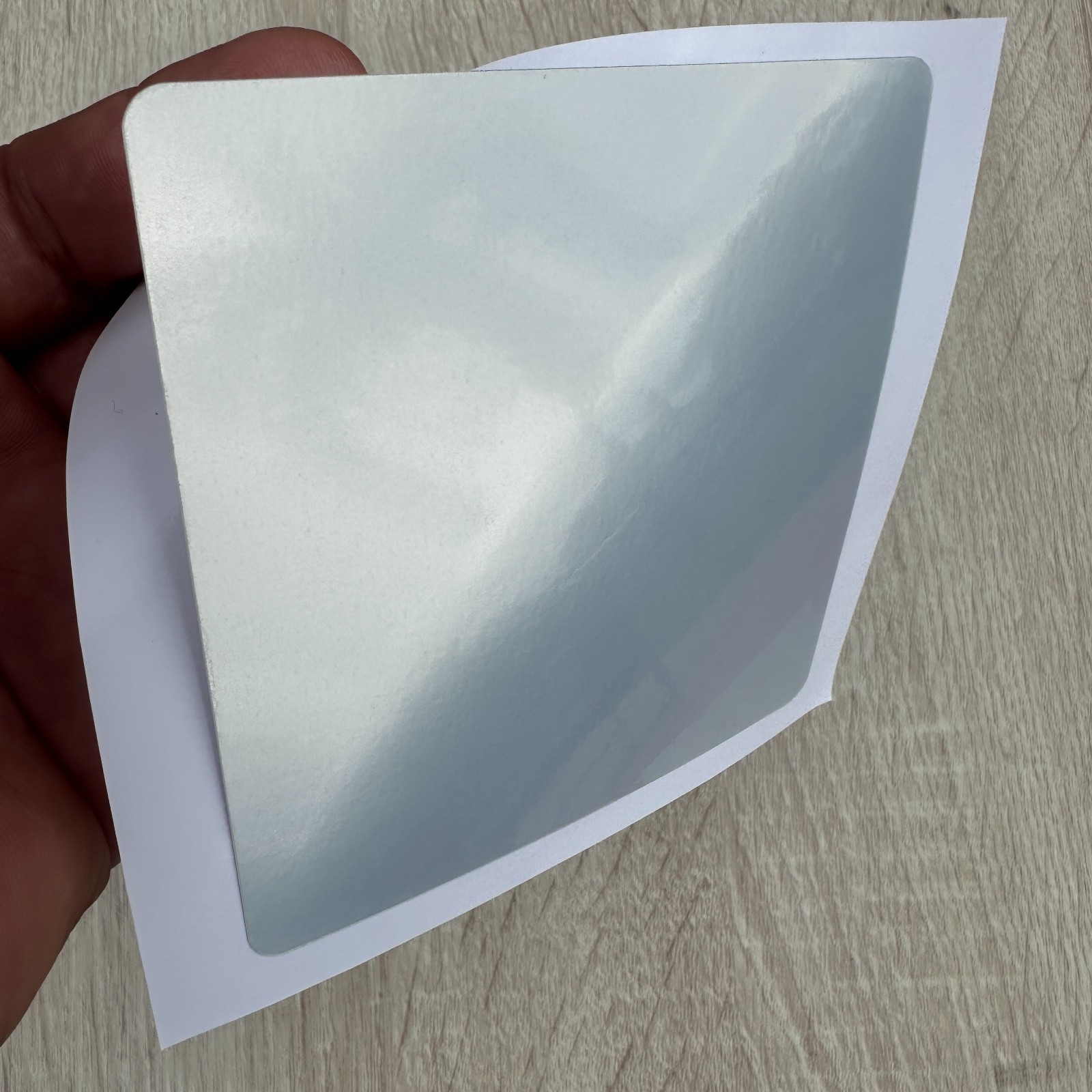 Boat Capacity Plate Replacement Sticker – Marine Grade Silver Decal – NMMA USCG