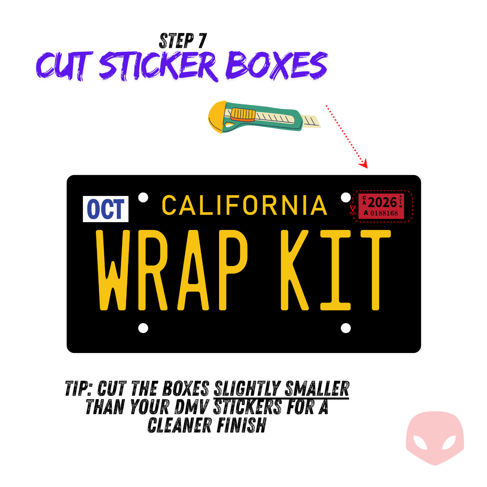 LEGACY California Plate Wrap DIY Kit