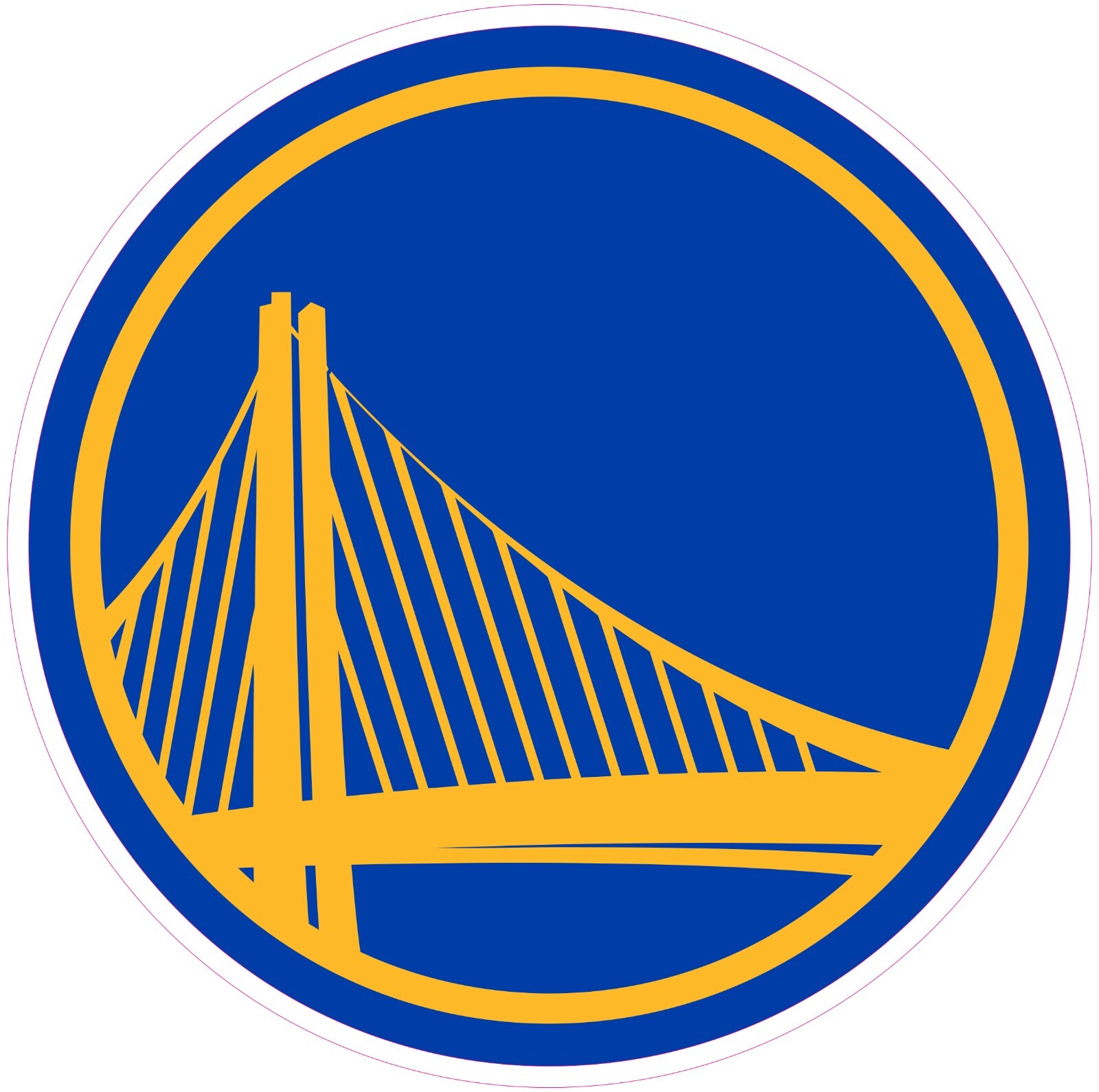 Golden State Warriors Basketball Vinyl Decal Sticker Car Truck Bumper Tumbler