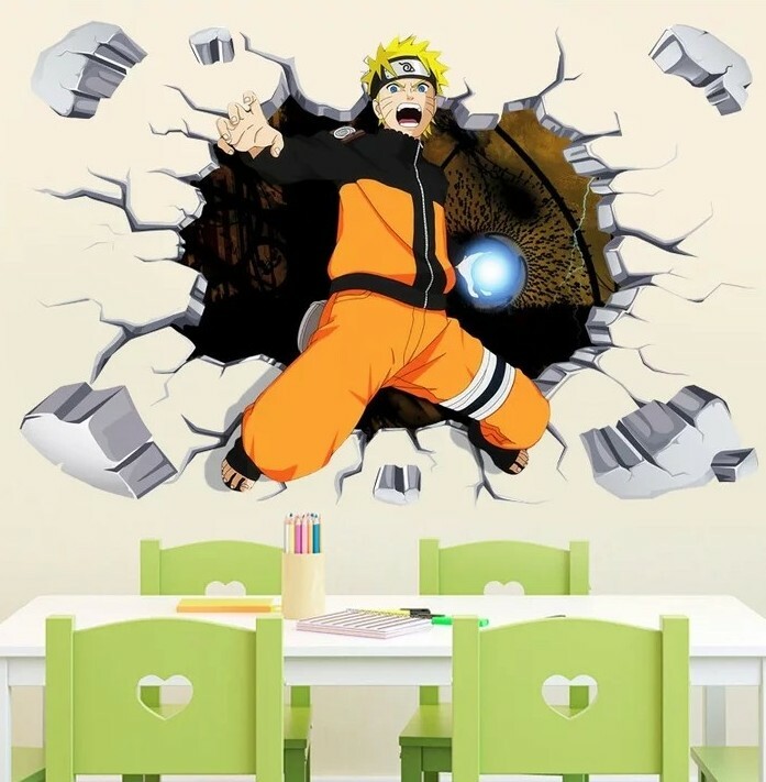 Manga Naruto Stickers Sasuke Hitachi Uchiha 60×90 Cm Of Your Choice