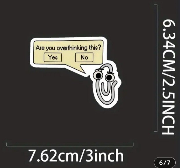 Are You Overthinking This? Vinyl Decal
