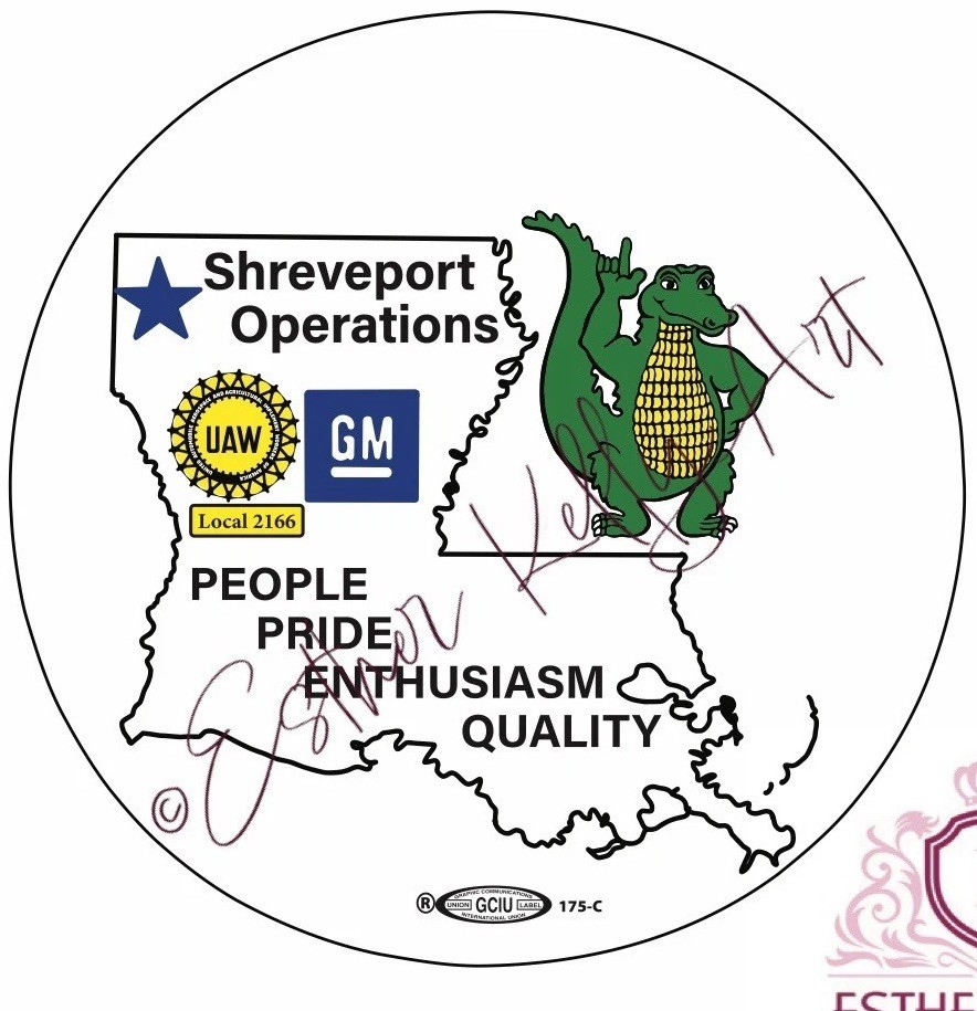 Shreveport operations Louisiana Plant / Decal, 2” Round