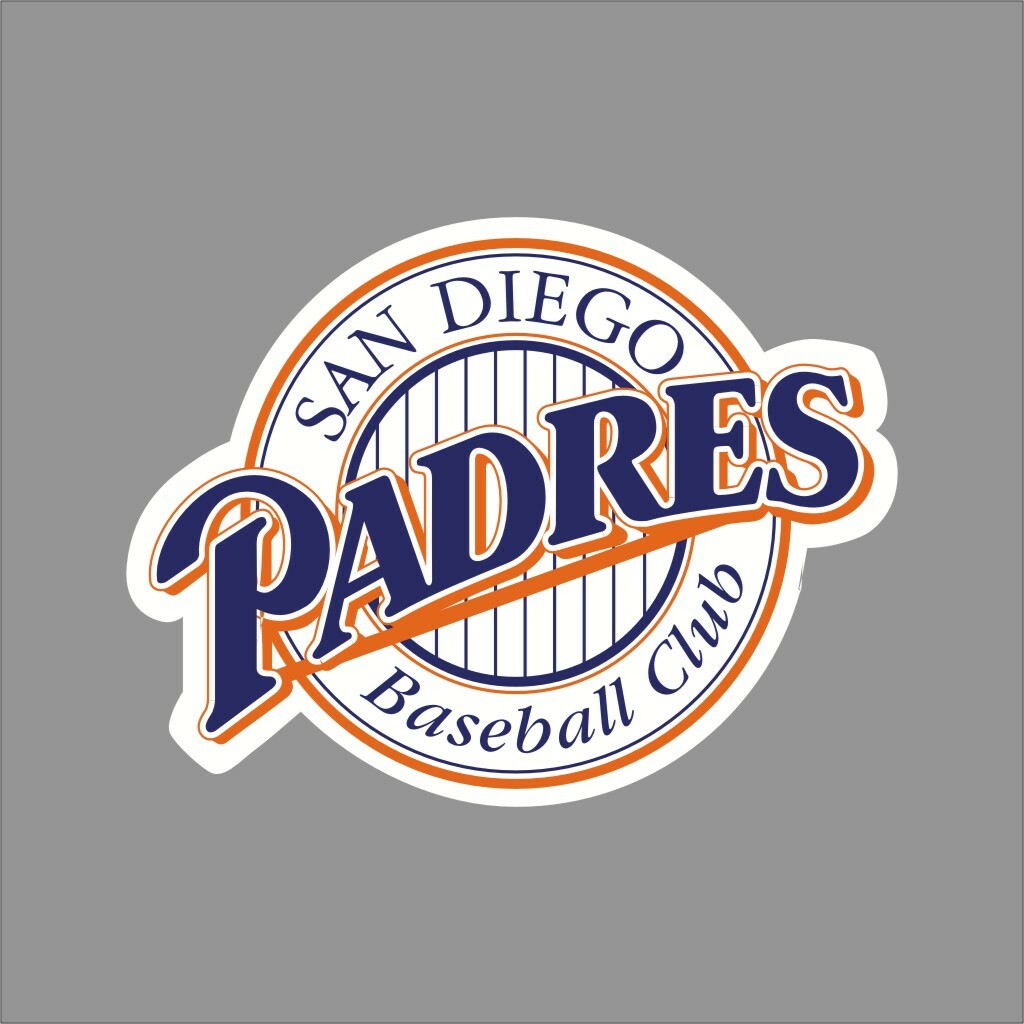 San Diego Padres #10 MLB Team Pro Sports Vinyl Sticker Decal Car Window Wall