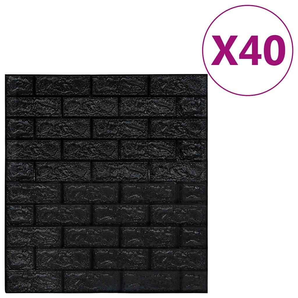 3D Wallpaper Bricks Self-adhesive Wallpaper for Bedroom Living Room vidaXL