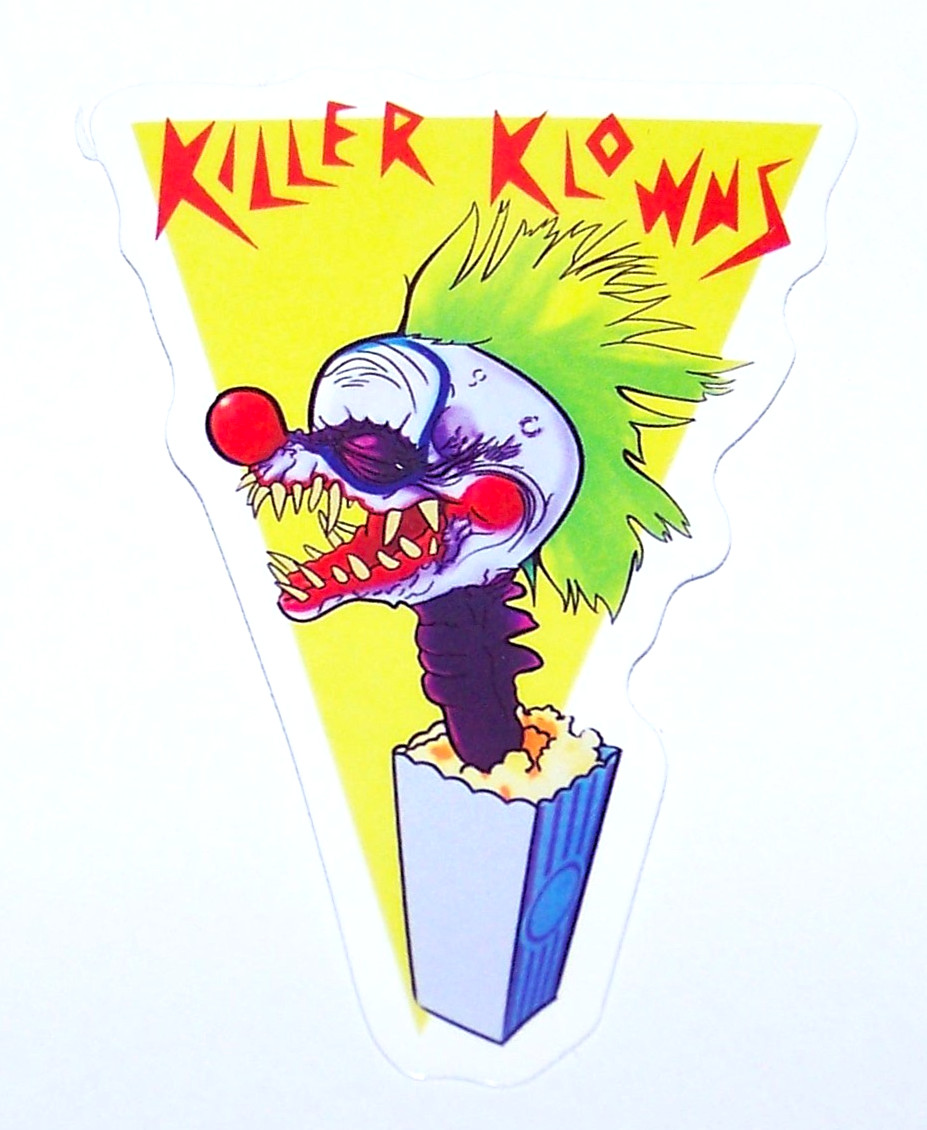 Killer Clowns From Outer Space – Cut Sticker Decal Movie Horror Film
