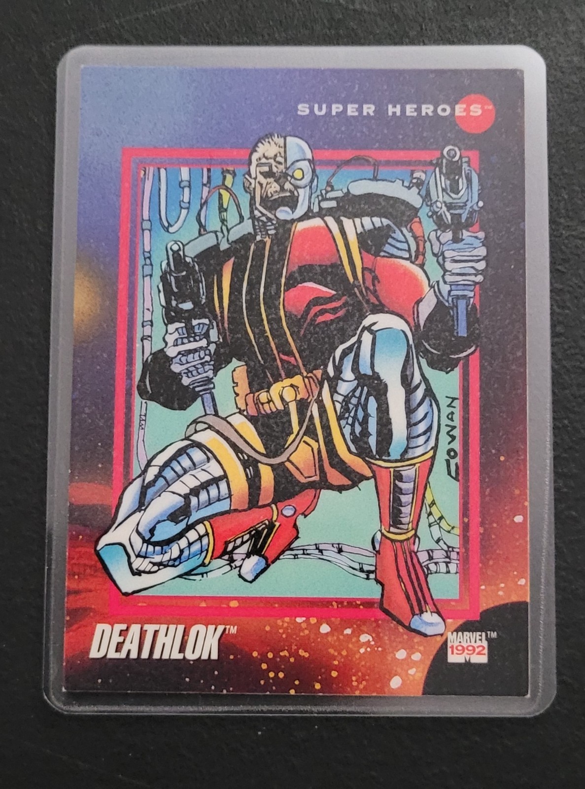 1990’s Impel Marvel Universe Super Heroes Fridge/Locker/Cabinet Laminated Magnet