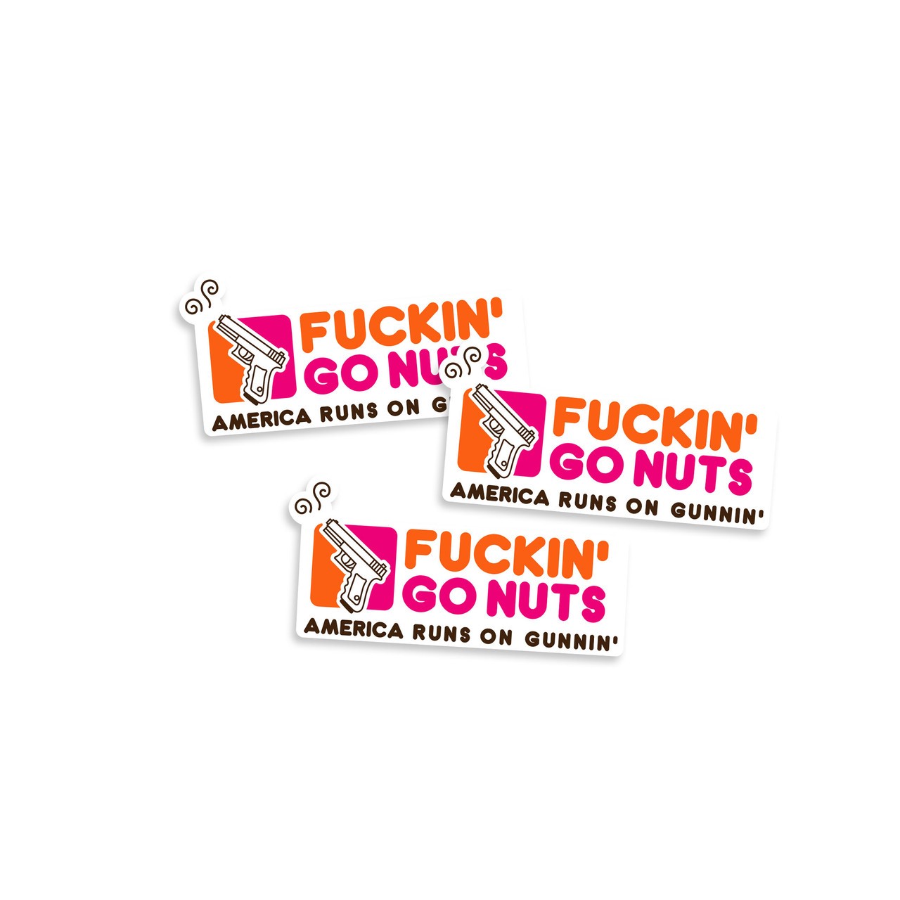 Fuckin’ Go Nuts Sticker