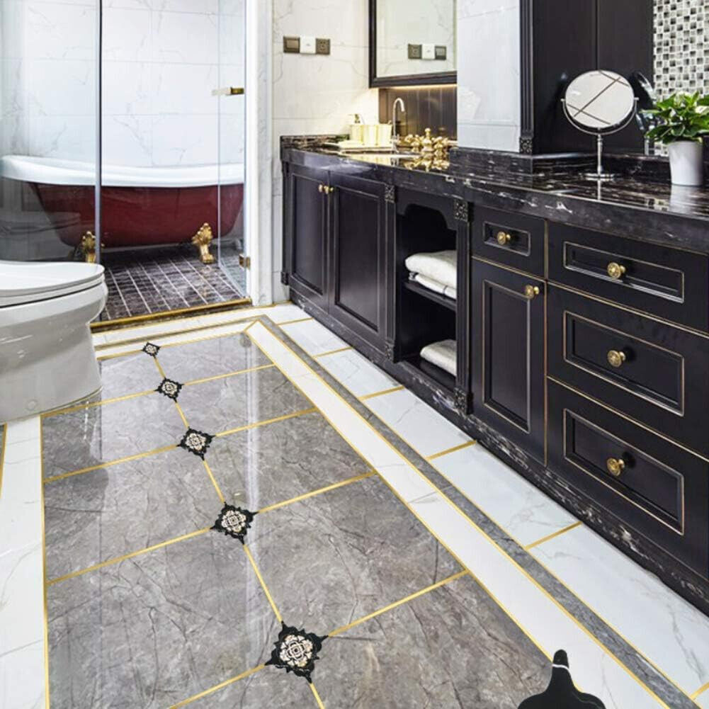 54yards Waterproof Self-Adhesive Tile Seam Stickers Wall Floor Gap Sealing Tape