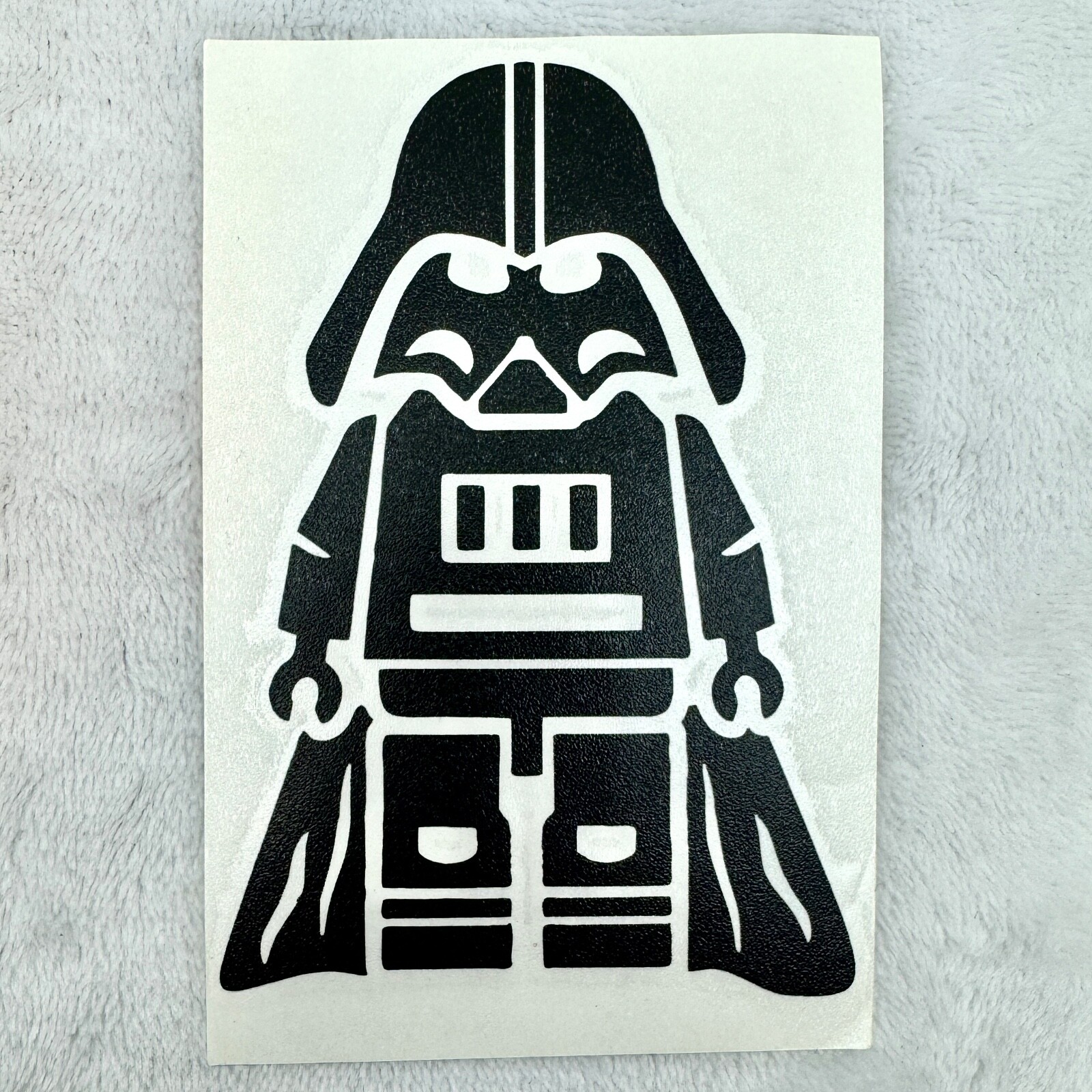 Star Wars LEGO Darth Vader 5″ Vinyl Car Decal Black