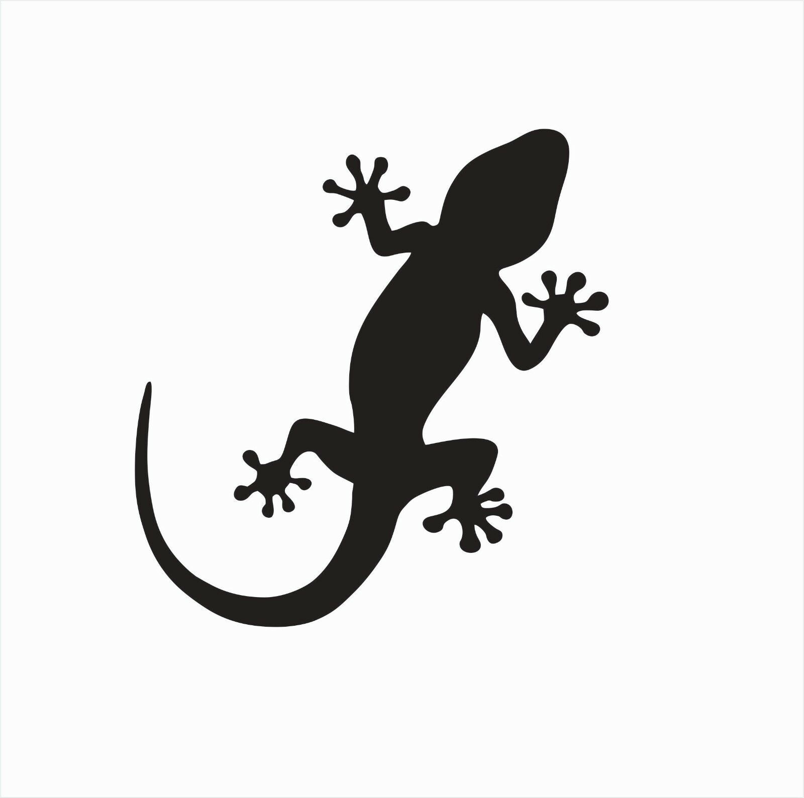Gecko Lizard Reptile Animal Vinyl Die Cut Car Decal Sticker-FREE SHIPPING