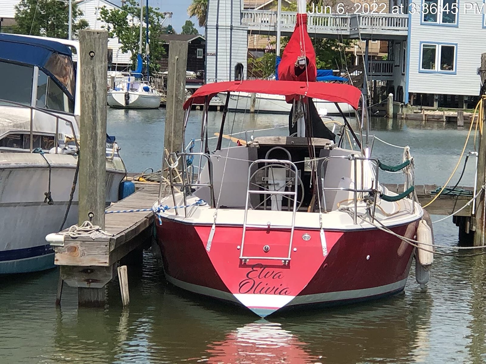 Boat Name Decal 3×18″ / Custom Hull Graphic / Premium Marine Vinyl Lettering