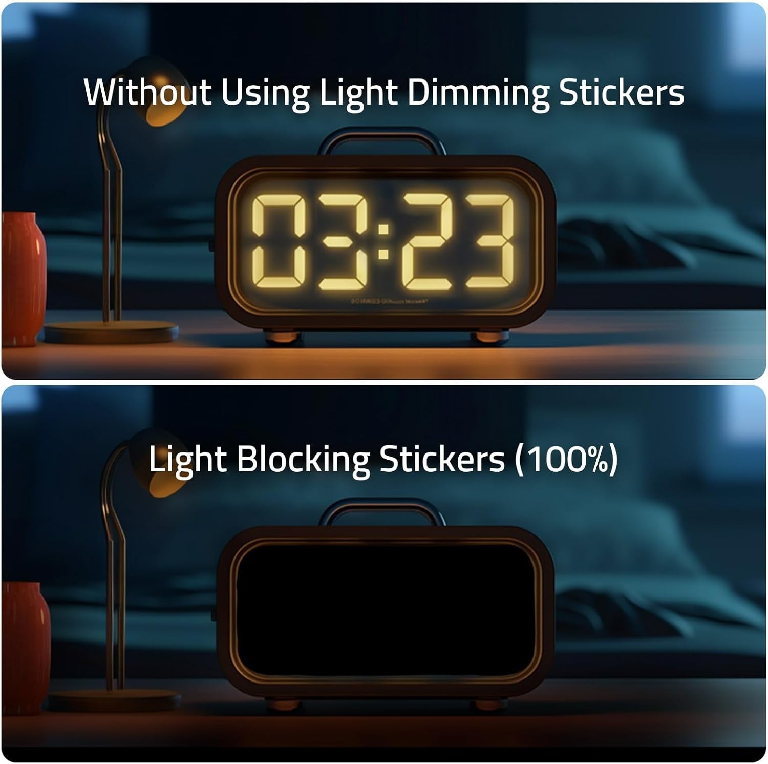 Effortless 100% Blocking Stickers – 2 Sheets for Instant Privacy Solutions