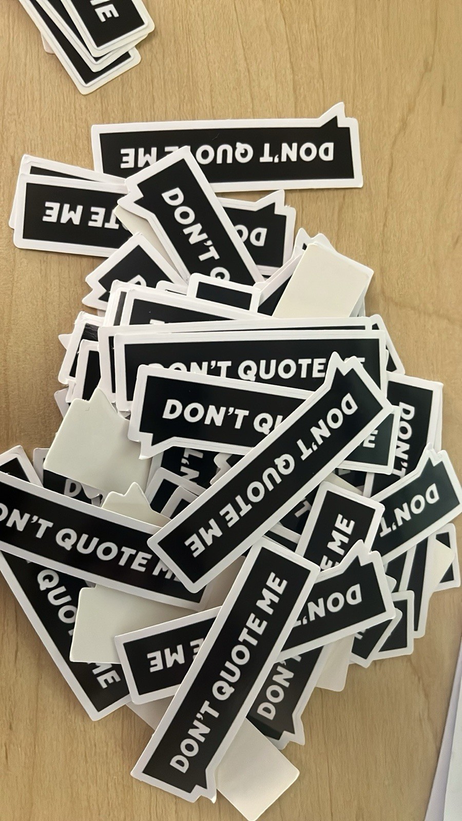 Custom Die Cut Logo Stickers Waterproof Vinyl Decals Business Product Labels