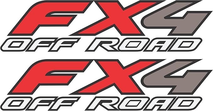 FX4 Decal Off Road Sticker Truck F150 F350 F250 Super Duty Bedside Replacemen…