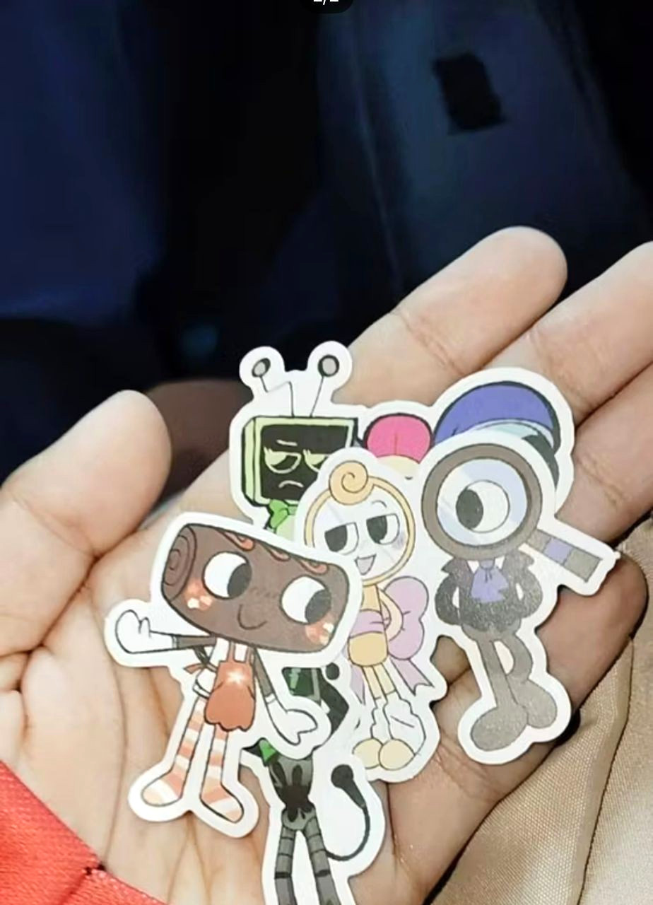 100PCS Dandy’s World Cartoon Character Stickers DIY Fashion Doodle Decals Laptop