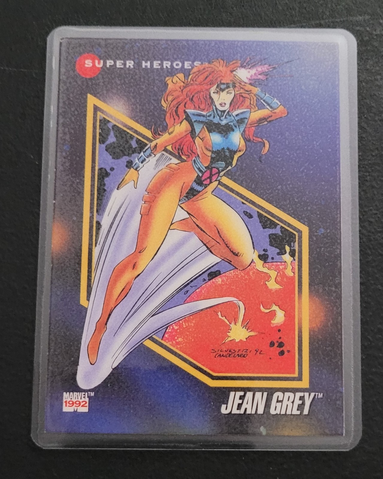 1990’s Impel Marvel Universe Super Heroes Fridge/Locker/Cabinet Laminated Magnet