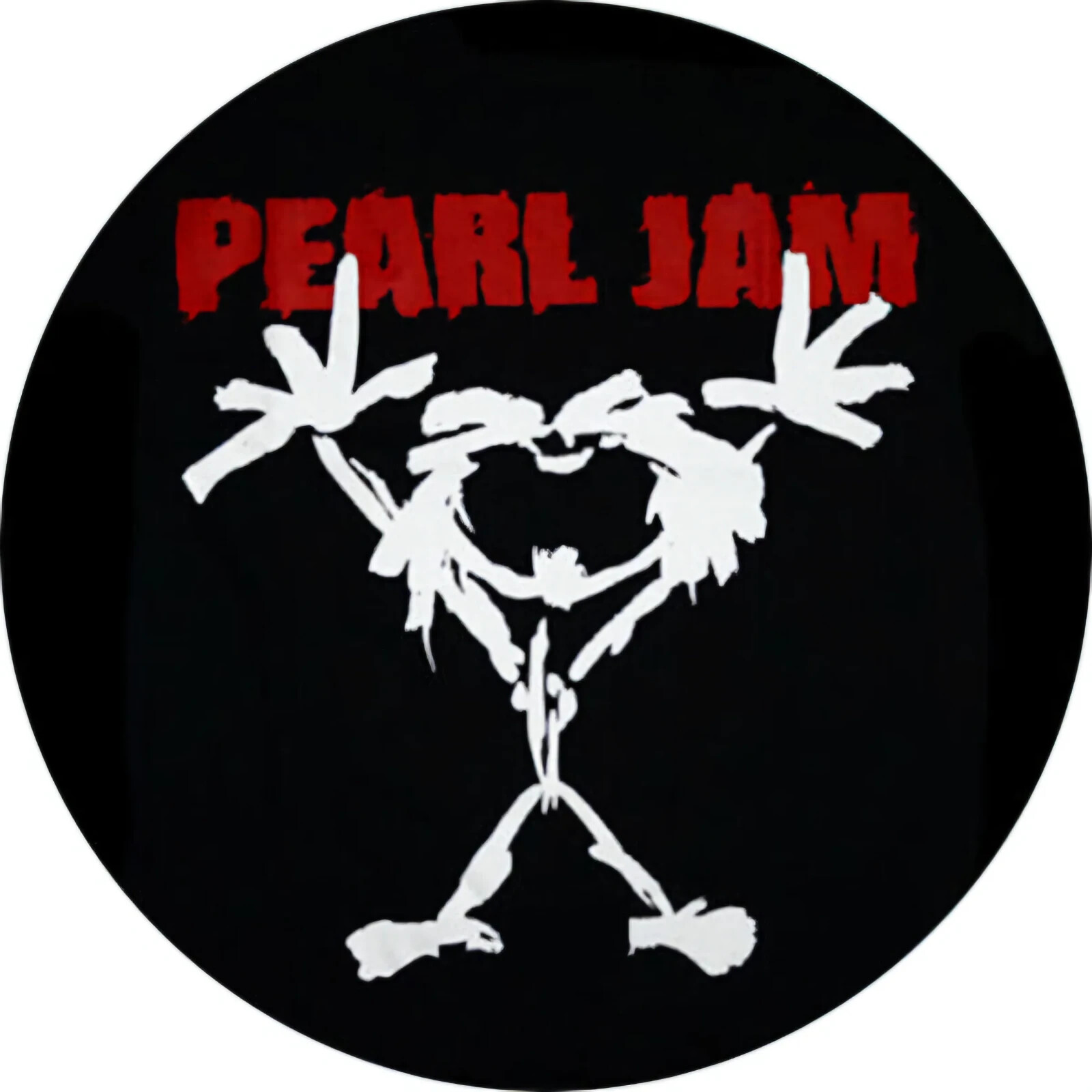 3x Pearl Jam Vinyl Stickers 2″ Round Stickman Glossy Alive Sticker