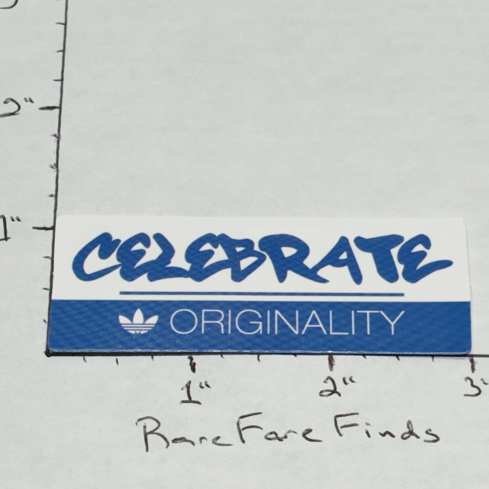 NEW‼ Adidas Celebrate Originality Skateboard Vinyl Decal Sticker • w/ Tracking‼