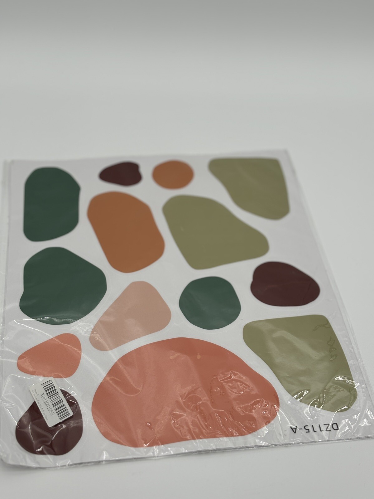 Boho Wall Decor Terrazzo Decal Wall Stickers Irregular Stones