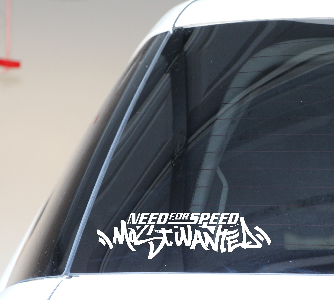 NEED FOR SPEED MOST WANTED DECAL STICKER VIDEO GAME LOGO #2