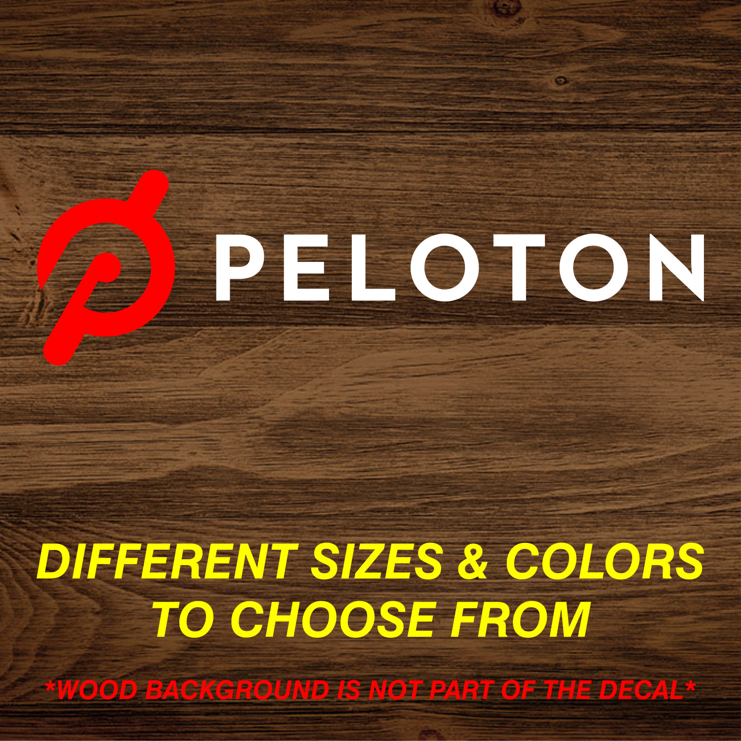 Peloton Bike Vinyl Decal Sticker Many Sizes Free Shipping Cycling
