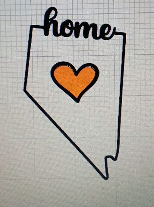 Nevada Home Decal