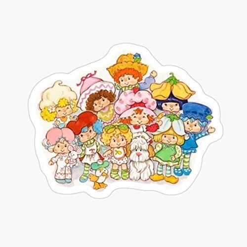 Vintage Strawberry Shortcake Sticker