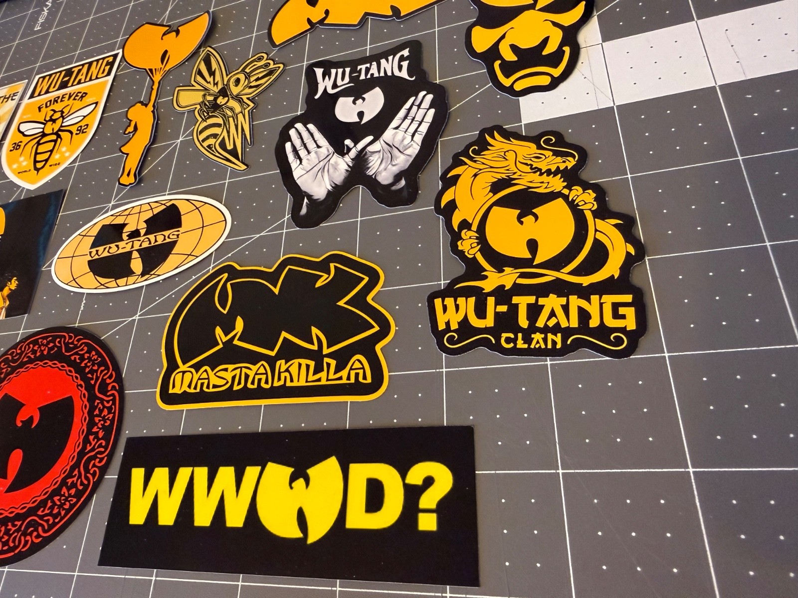 Wu Tang Clan Stickers Multiple Options Available, Pick One