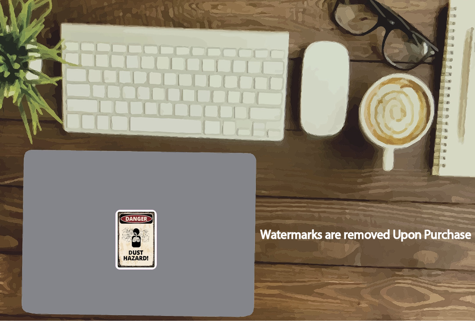 Dust Hazard Sticker Work Waterproof NEW – Buy Any 4 For $1.75 EACH Storewide!