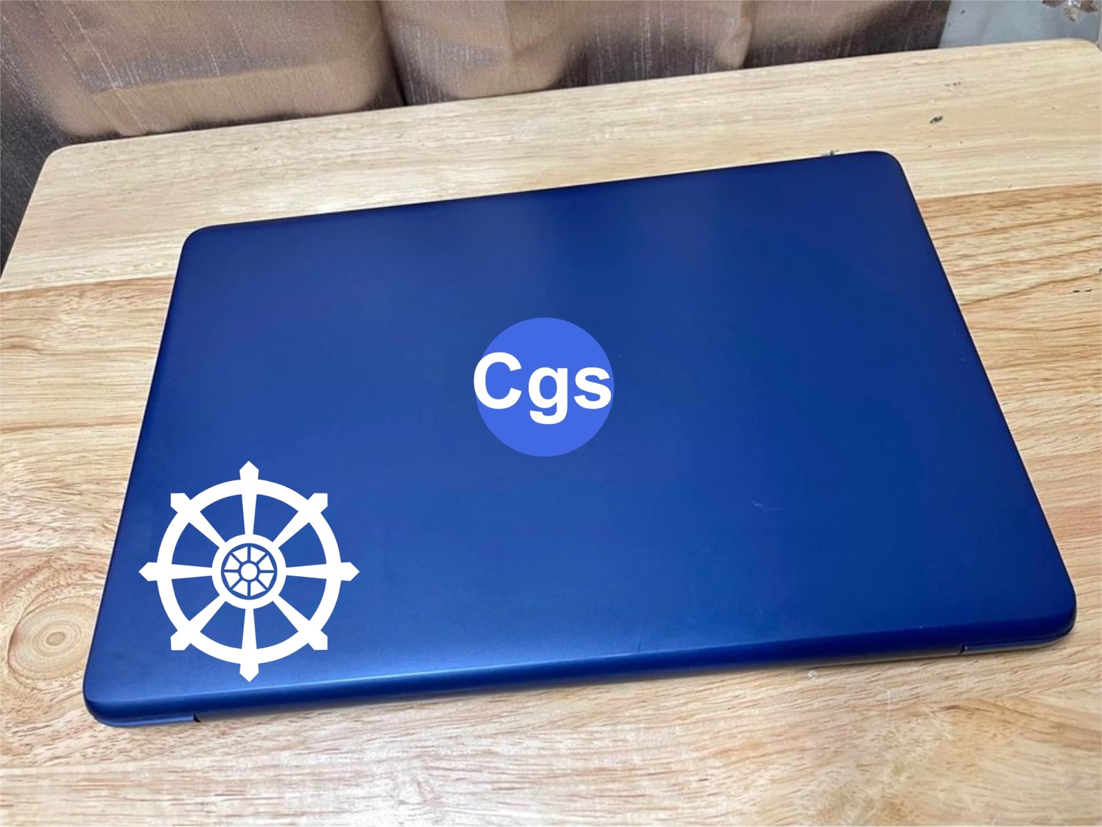 Chase Grace Studio Dharma Wheel Vinyl Decal Sticker Truck Car Laptop