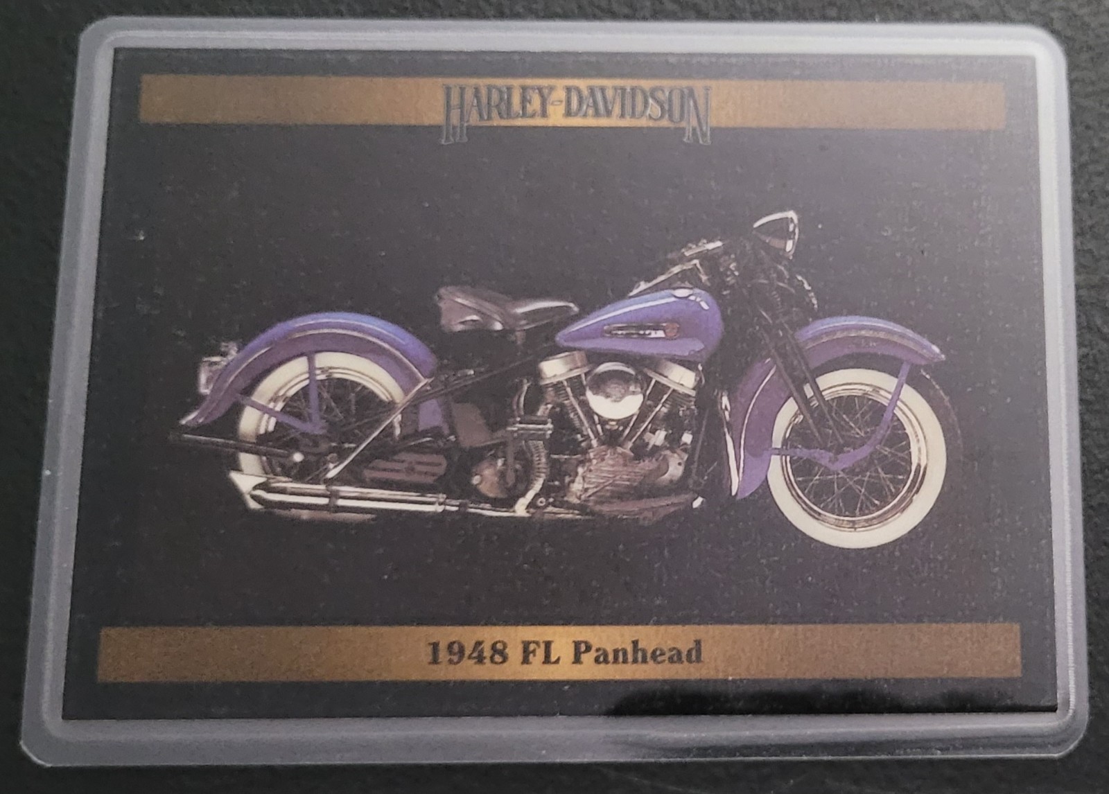 Vintage Harley Davidson Collectible Card Fridge/Locker/Cabinet Laminated Magnets