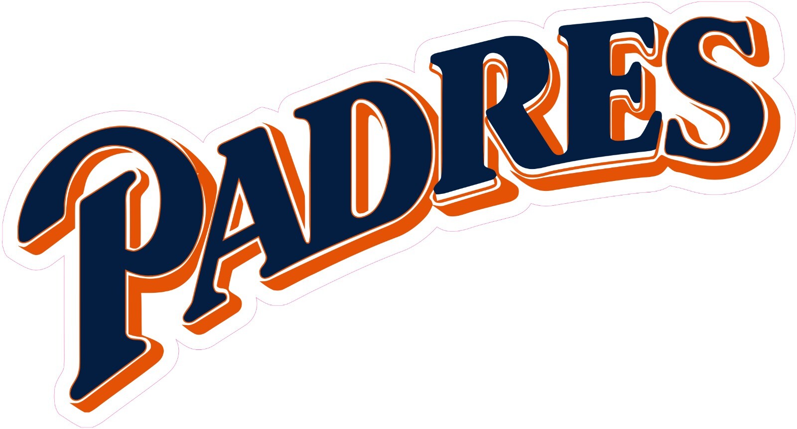San Diego Padres Vinyl Decal Sticker Car Truck Bumper Tumbler Mug
