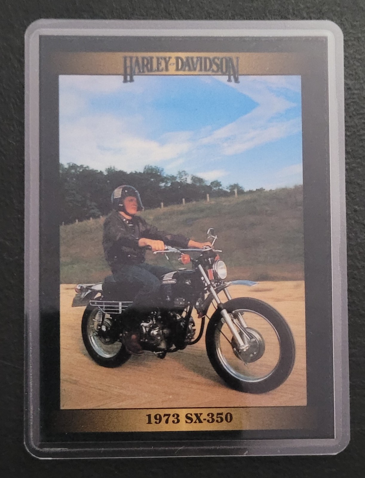 Vintage Harley Davidson Collectible Card Fridge/Locker/Cabinet Laminated Magnets