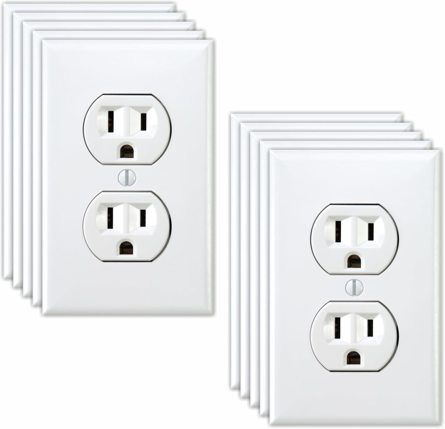 Rectangular Funny Electrical Sticker Set – 10 Indoor Prank Decals for All Ages