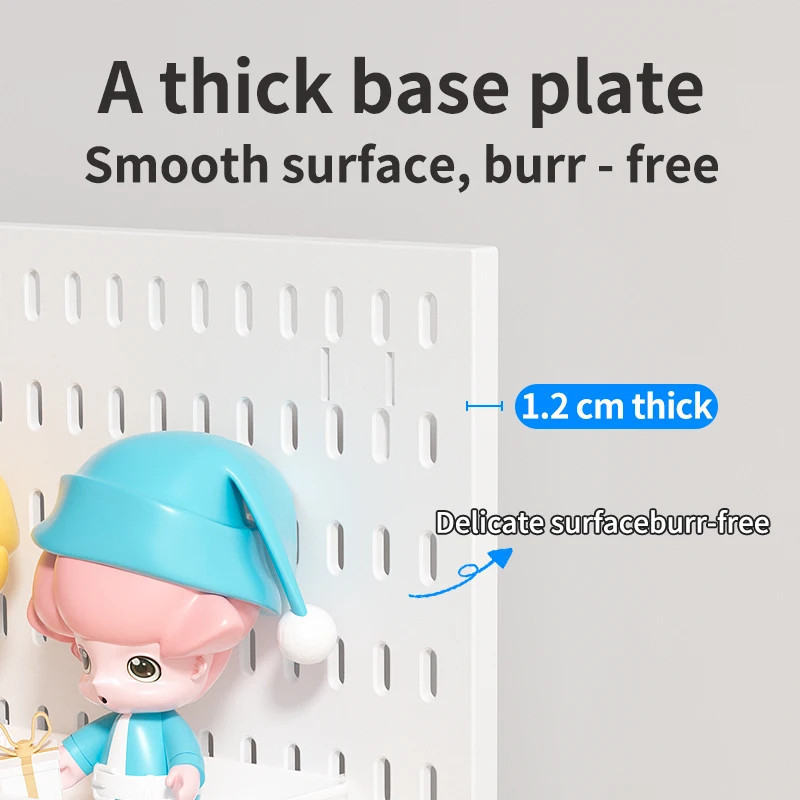Home and amp; Office Desktop Pegboard: Height-Adjustable Standing Stor
