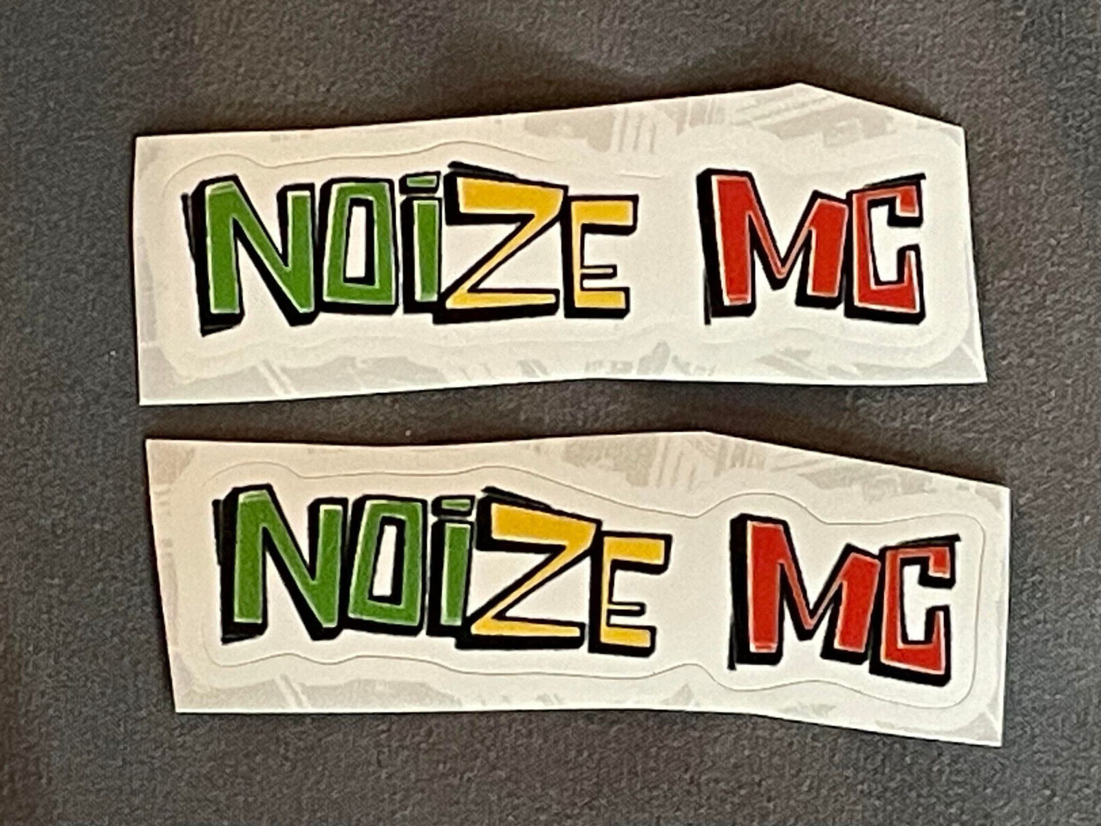 Lot (2) NOIZE MC 5/8″ x 3″ Logo Stickers FREE! FAST! Ivan Aleksandrovich Aleksey