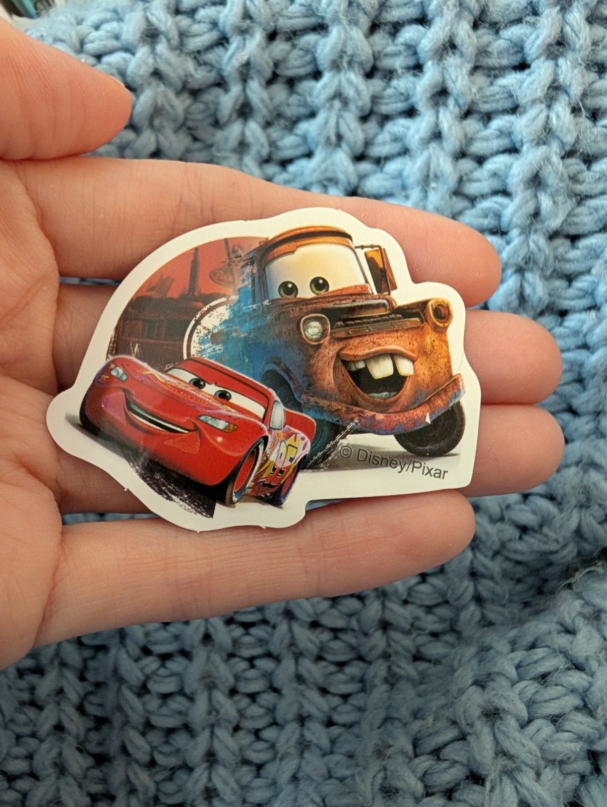 Cars, Pixar, Sticker, Disney, Lightning McQueen, Mater, Sally, Doc Hudson