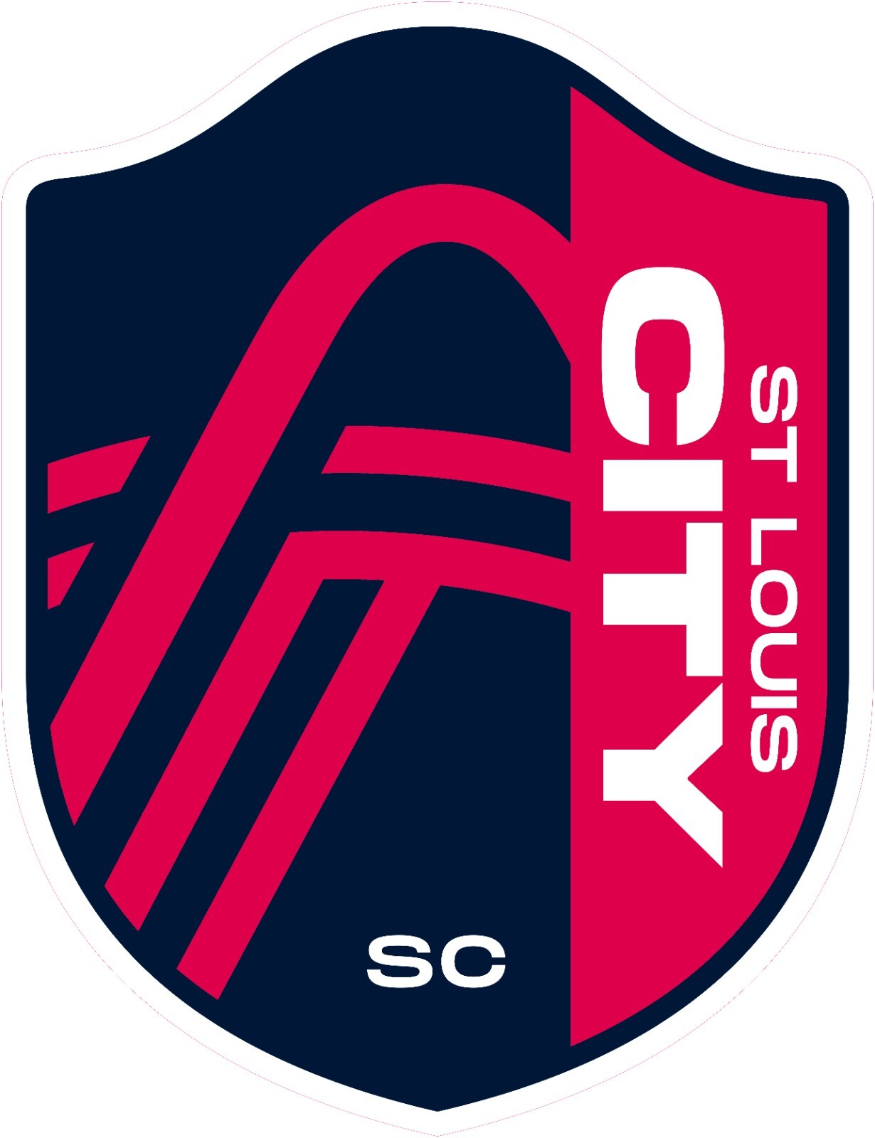 Saint Louis City SC Soccer Vinyl Decal Sticker Car Truck Bumper Laptop Mug