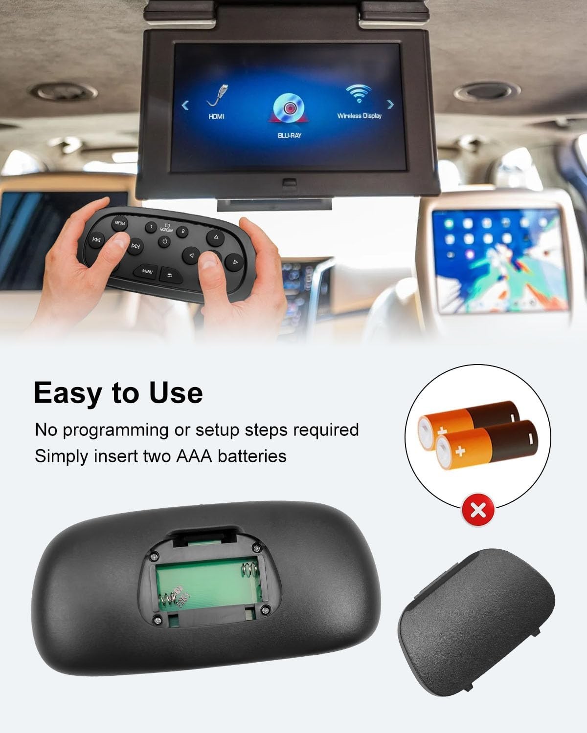 Chevy Cadillac Escalade DVD Remote 2015-2021 | Yukon Suburban Tahoe
