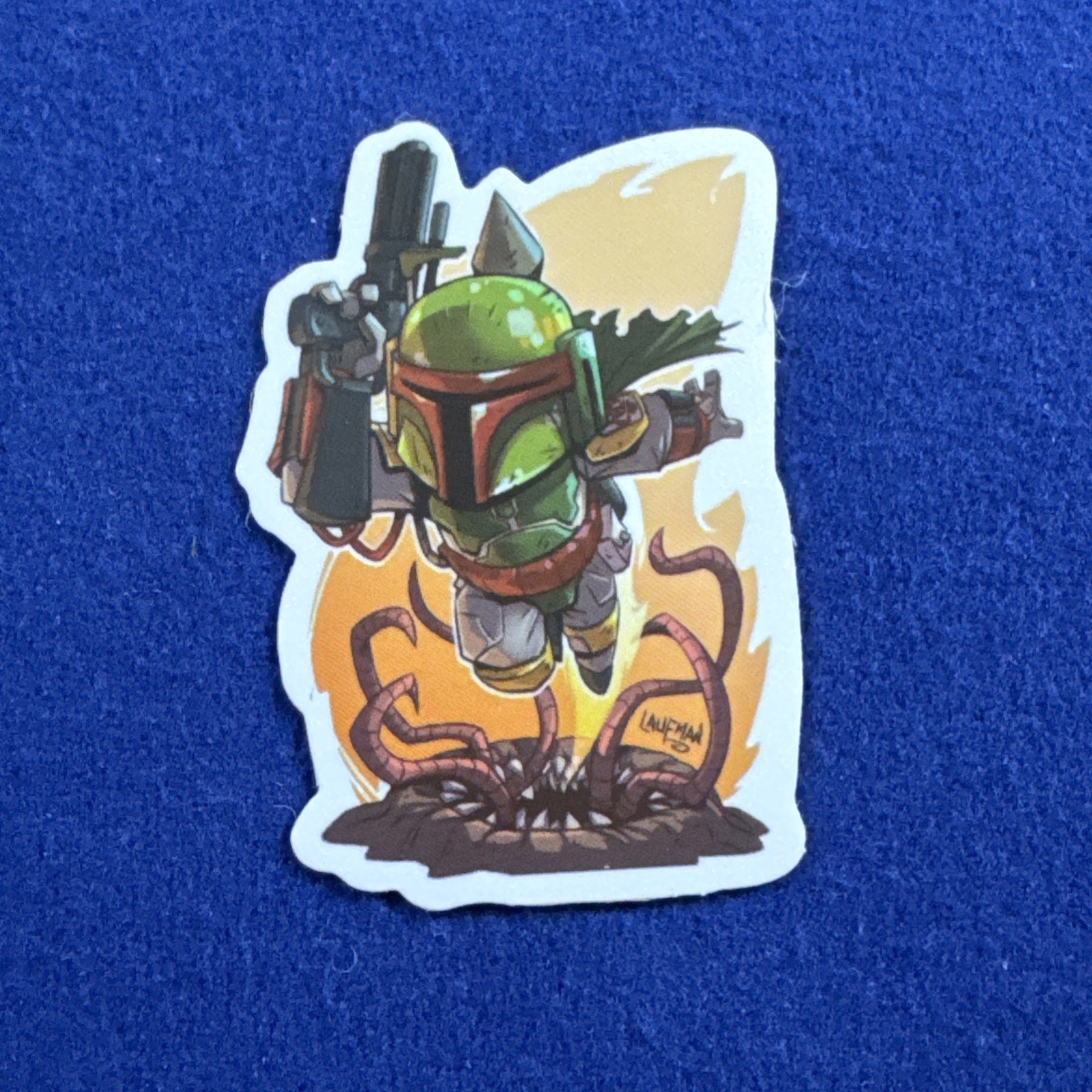Star Wars Sticker 2.5” Die Cut Boba Fett