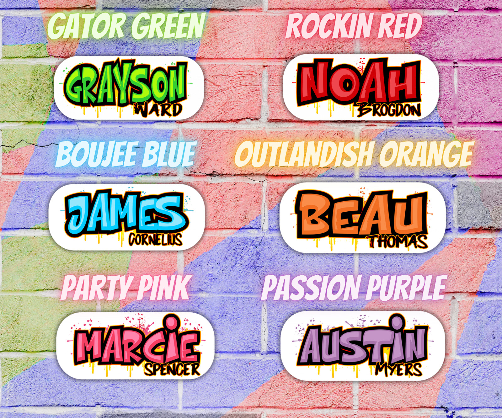 Custom Waterproof Name Labels for School, Daycare, Bottles, Lunchboxes