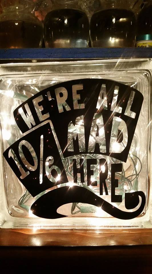 DEER FAMILY EST DATE CUSTOM MADE VINYL DIE CUT DECAL FOR 8″ GLASS CRAFT BLOCK