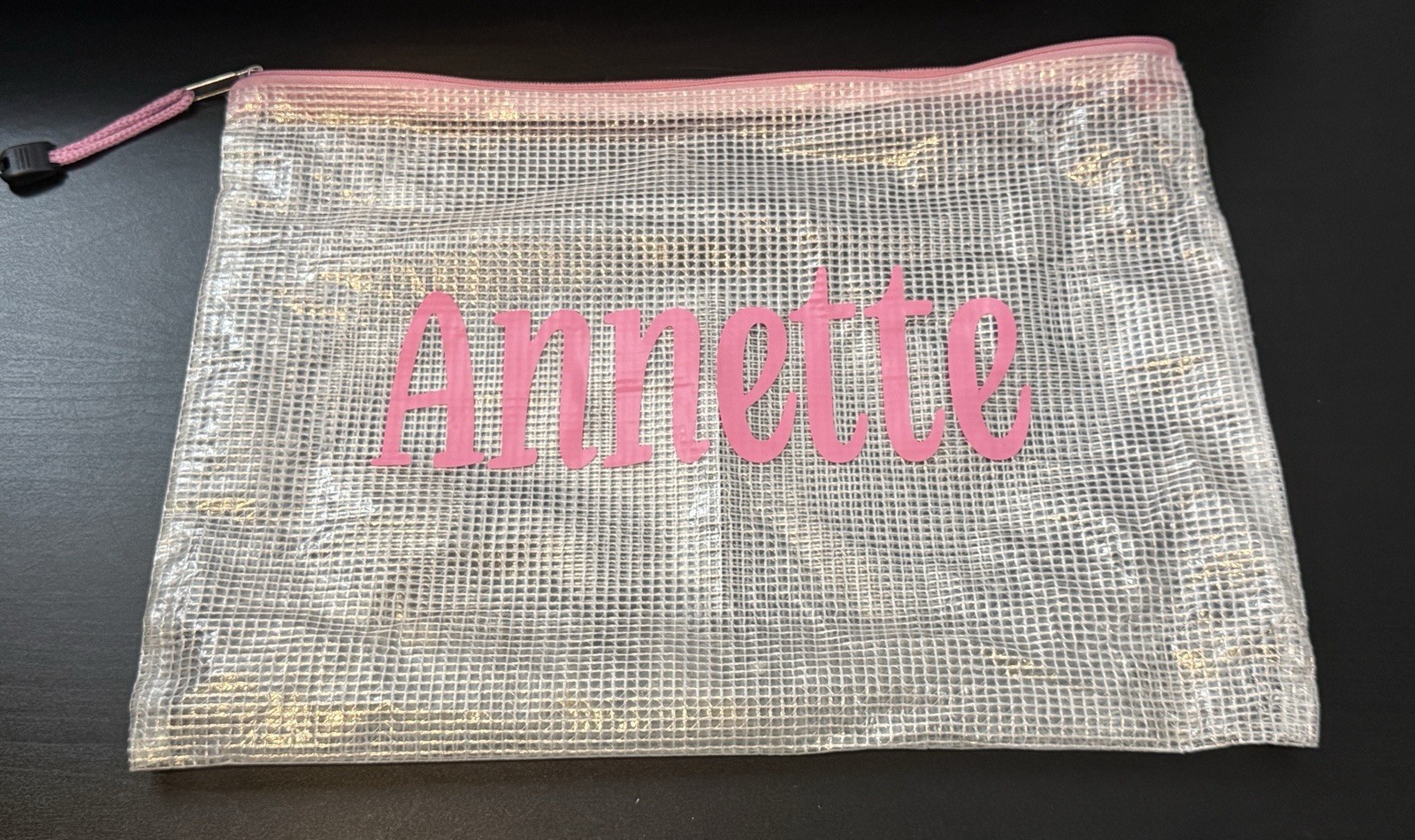Personalized Pool Bag Beach Pouch Waterproof Storage Bag Wet Dry Zipper Pouch