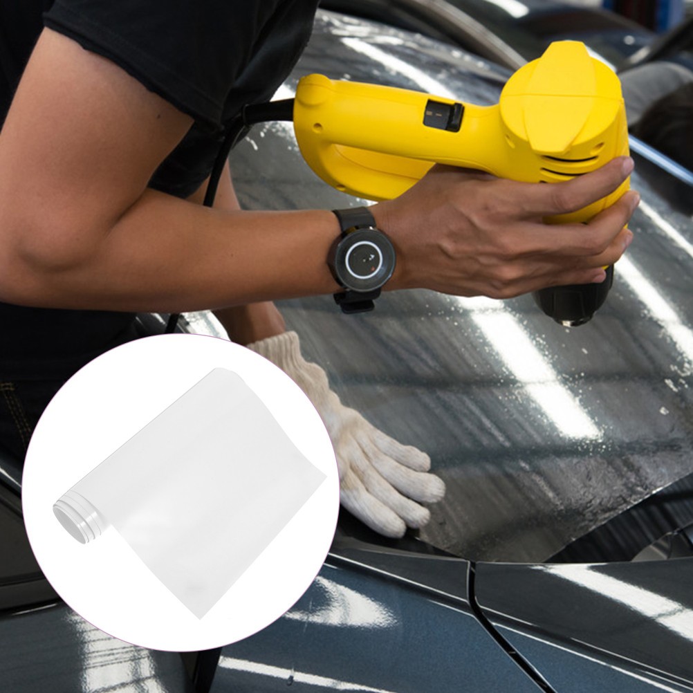 x 15 cm Clear Car Interior Protective Polyurethane Film Transparent