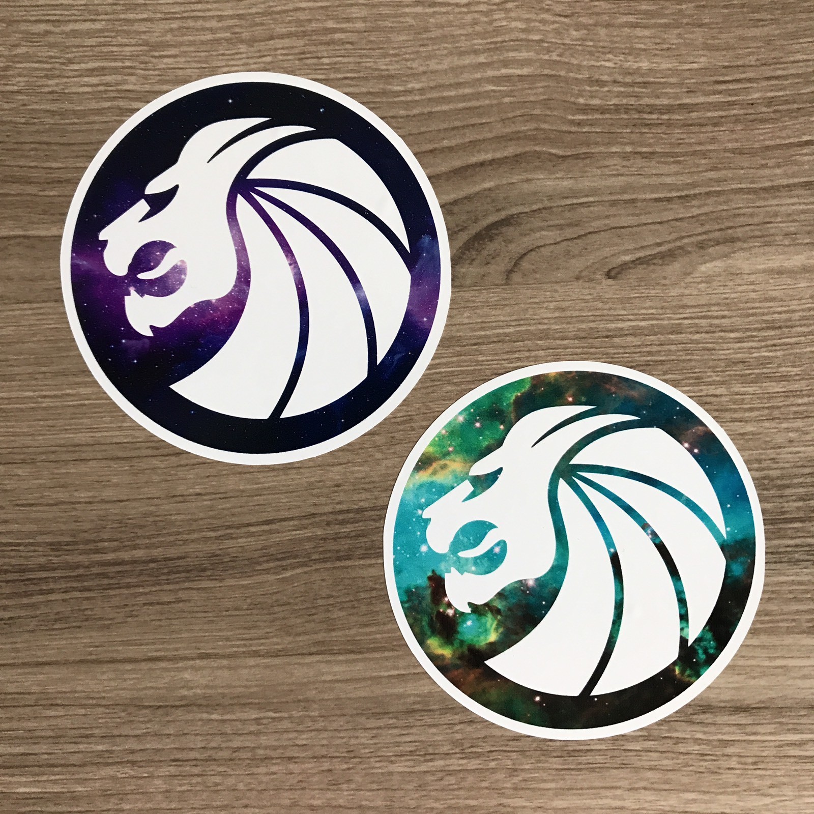 Seven Lions Logo 4″ Wide Vinyl Sticker Set