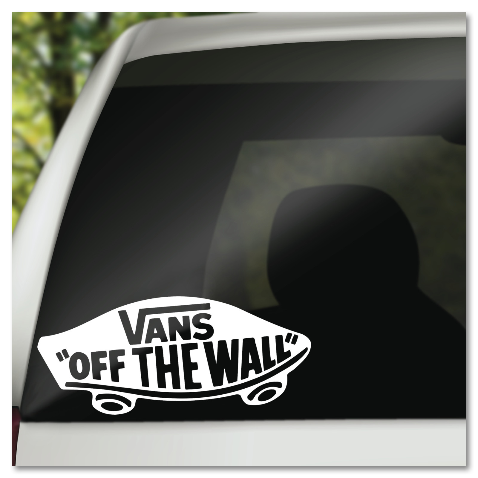 6″ Vans Off The Wall Skateboard Vinyl Decal Sticker
