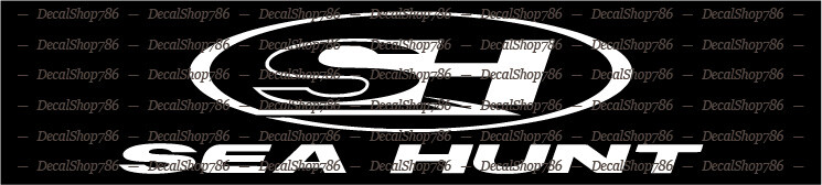 Sea Hunt Boats – Outdoor Sports – Vinyl Die-Cut Peel N’ Stick Decals/Stickers