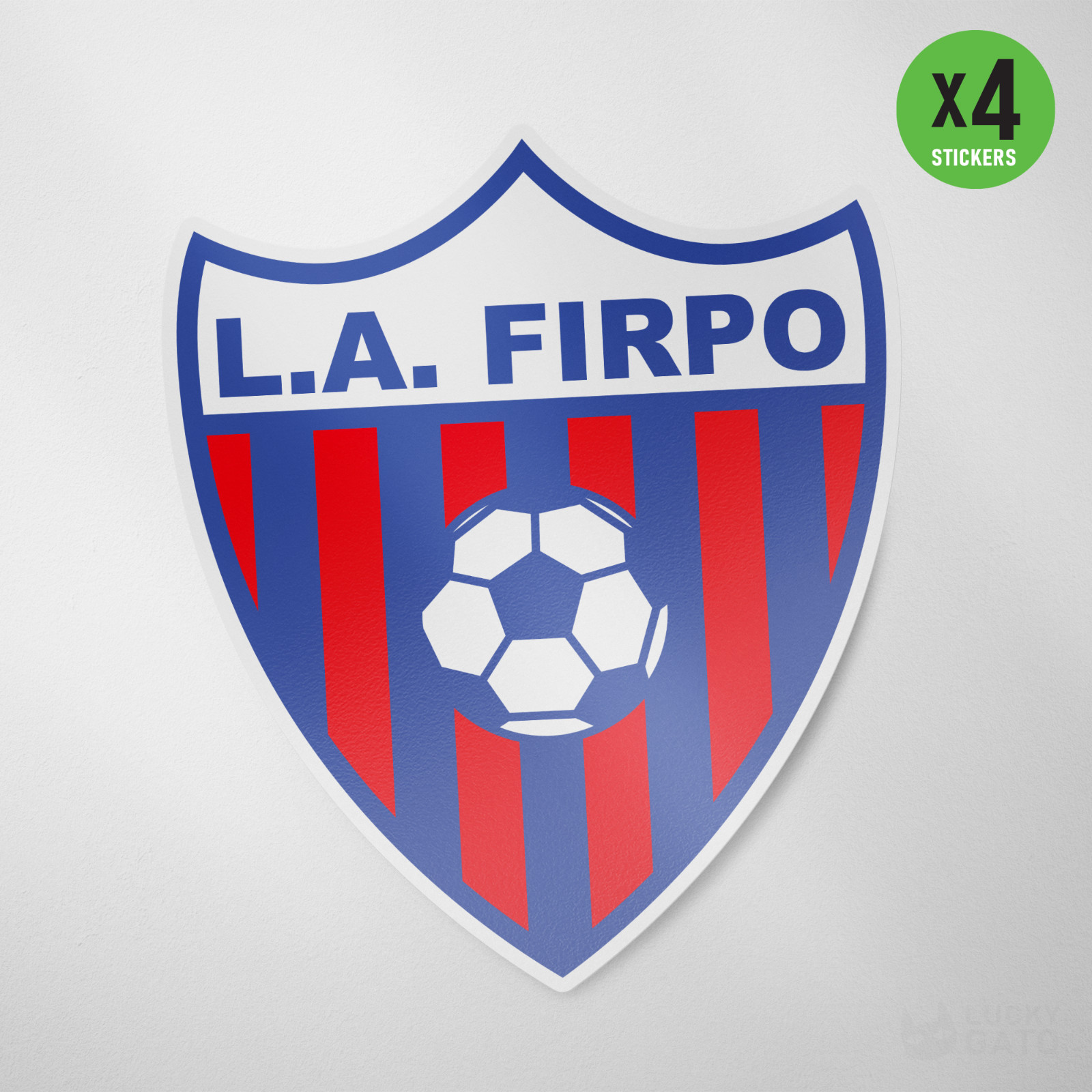 Luis Angel Firpo El Salvador 4 Pack Sticker Vinyl Decal Calcomania Usulutan