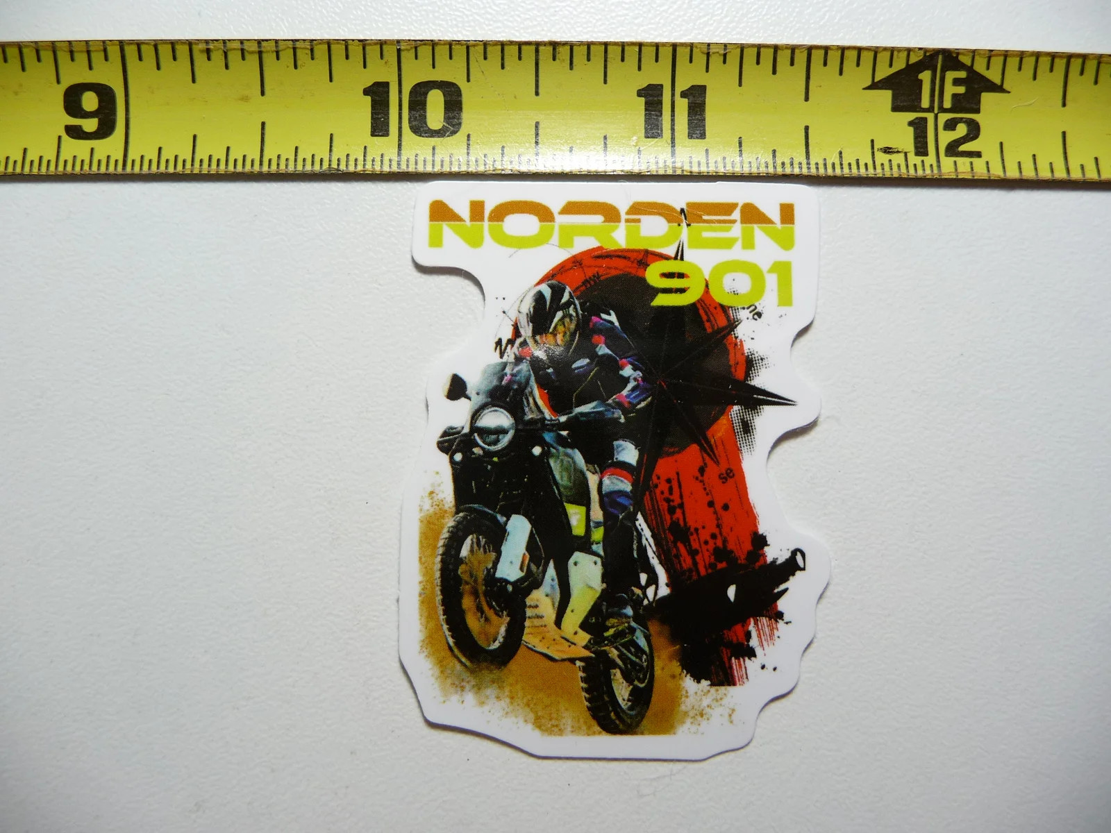 MOTORCYCLE BIKE SMALL STICKER DECAL FAMOUS SUPER FAN LOVE TEAM VET