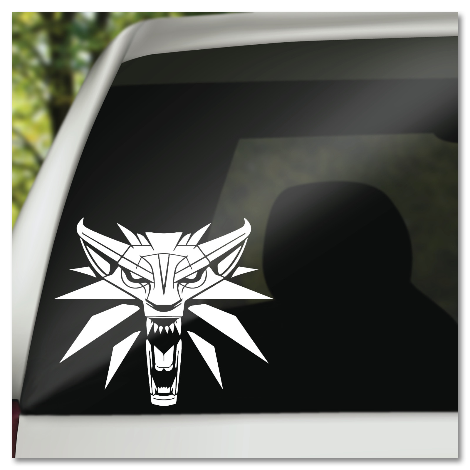 6″ The Witcher Wolf TV Show Video Game Vinyl Decal Sticker